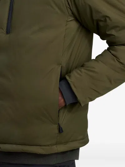 Canada Goose Lodge Hoody Down Jacket In Green