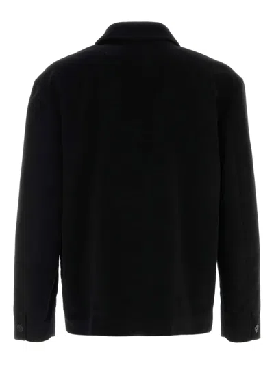 The Row Kian Blazer With Collared Design And Pockets In Black