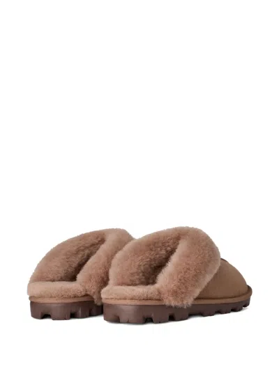 Ugg Women's Coquette Shearling Slippers In Brown