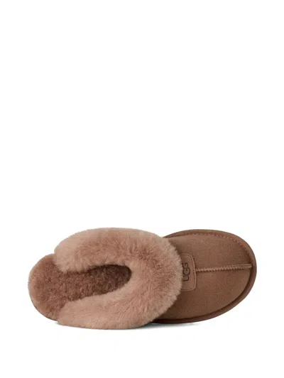 Ugg Women's Coquette Shearling Slippers In Brown