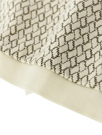 Birth Of Royal Child Vine-pattern Polo Shirt In Neutral