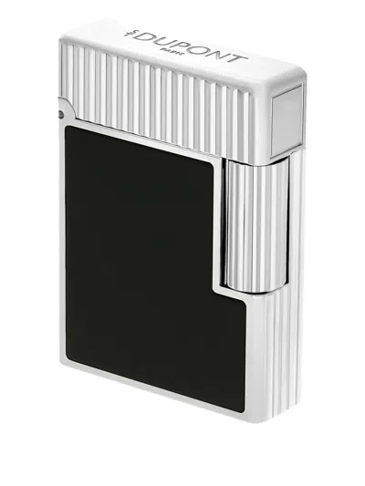 St Dupont Lacquered Lighter In Brown