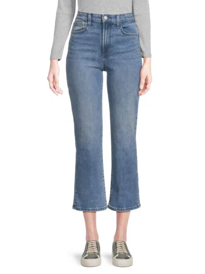 Joe's Jeans Women's High-rise Crop Boot Jeans In Blue