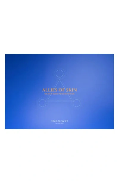 Allies Of Skin Firm & Glow Set $168 Value In Transparent