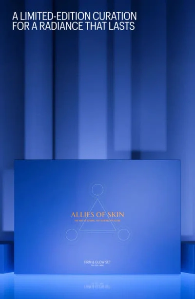 Allies Of Skin Firm & Glow Set $168 Value In Transparent
