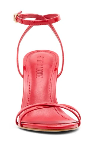 Steve Madden Women's Jypsey Strappy High-heel Dress Sandals In Red