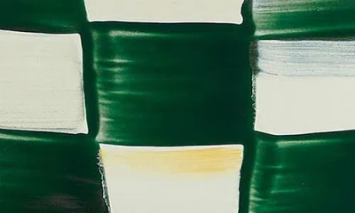 Mackenzie-childs Mackenzie Childs Emerald Check Medium Everyday Bowl In Green