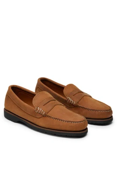 Quoddy Rover Penny Loafer In Brown