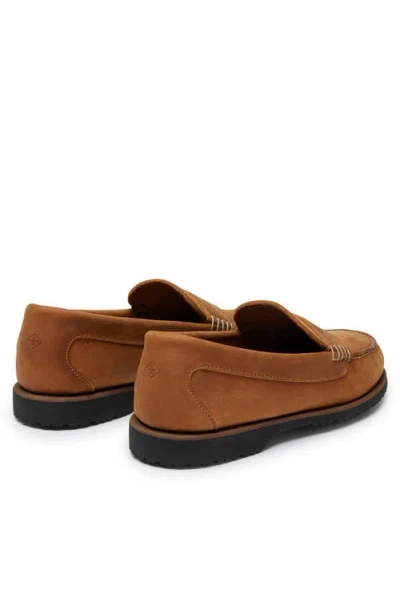 Quoddy Rover Penny Loafer In Brown