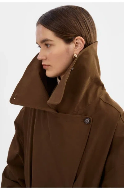 Lamarque Josephine | Oversized Trench Coat In Brown