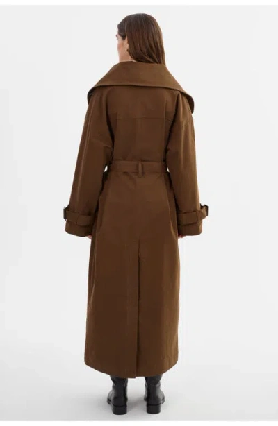 Lamarque Josephine | Oversized Trench Coat In Brown