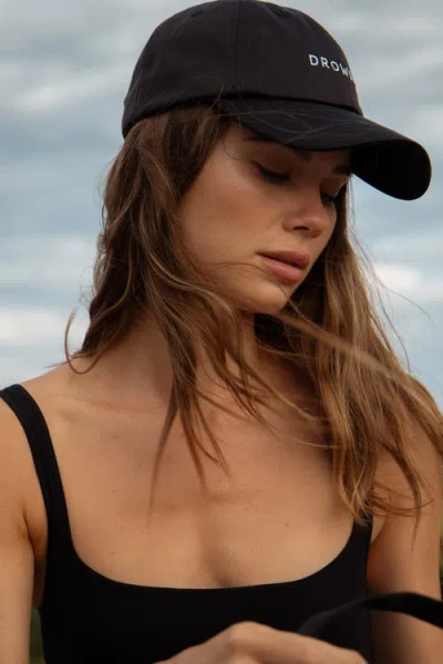 Drowsy Silk Cap In Black
