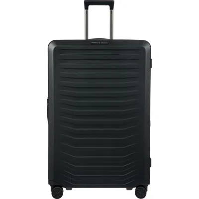 Porsche Design Roadster 30 Expandable Spinner Suitcase In Black