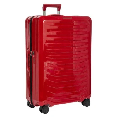 Porsche Design Roadster 30 Expandable Spinner Suitcase In Red