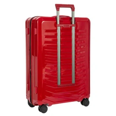 Porsche Design Roadster 30 Expandable Spinner Suitcase In Red