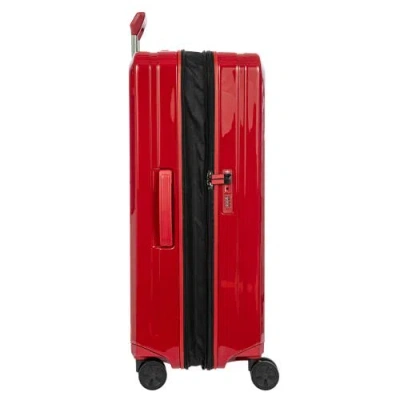 Porsche Design Roadster 30 Expandable Spinner Suitcase In Red