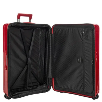 Porsche Design Roadster 30 Expandable Spinner Suitcase In Red