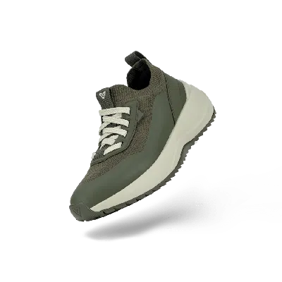 Vessi Footwear Men's Stormburst Low Top In Green
