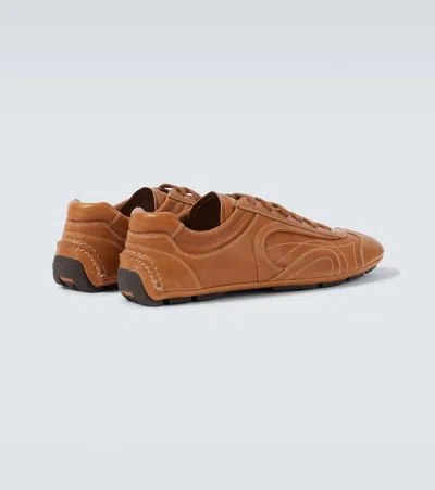 Prada Montecarlo Re-edition 2005 Sneakers In Brown