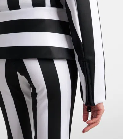 LINEA条纹羽绒滑雪夹克