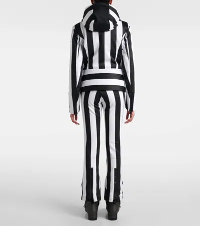 LINEA条纹羽绒滑雪夹克