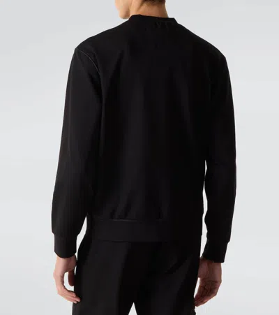 Prada Technical Sweatshirt In Black