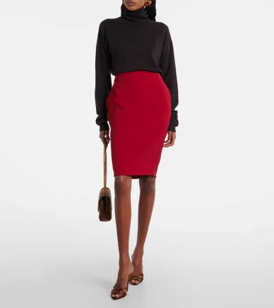 Saint Laurent Chandelle 95 Satin Sandals In Brown