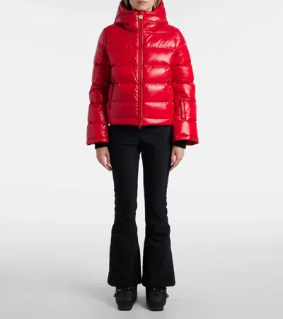 Perfect Moment High-waist Aurora Flare Ski Pant Xl In Animal Print