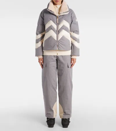 Bogner Valea Down Ski Jacket In Gray