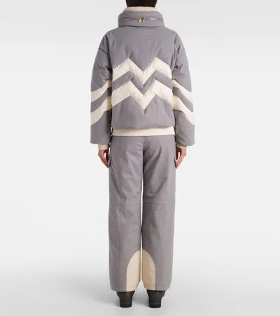Bogner Valea Down Ski Jacket In Gray