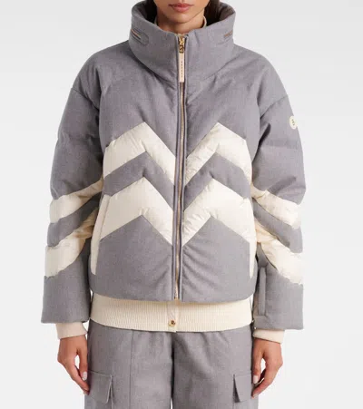 Bogner Valea Down Ski Jacket In Gray