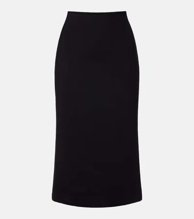 Wolford Midnight Grace High-rise Jersey Pencil Skirt In Black