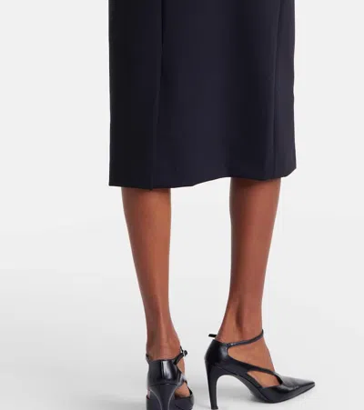 Wolford Midnight Grace High-rise Jersey Pencil Skirt In Black