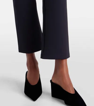 Wolford Midnight Grace High-rise Jersey Slim Pants In Black