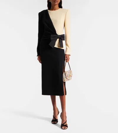 Valentino Vain Small Diamond Sequin-embroidered Shoulder Bag In Multi