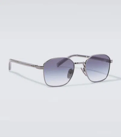 Prada Square Sunglasses In Silver