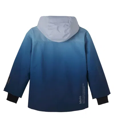 Molo Alpine Ski Jacket In Blue