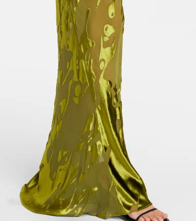The Sei Halterneck Gown In Green