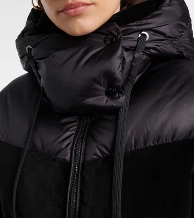 Bogner Cathy Hooded Panelled Jacket In Black