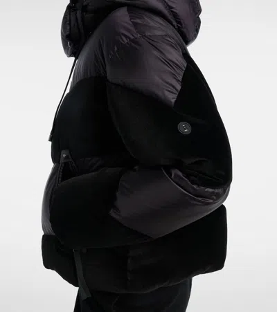 Bogner Cathy Hooded Panelled Jacket In Black