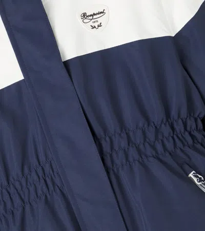 Bonpoint Jeyna Colorblocked Down Jacket In Blue