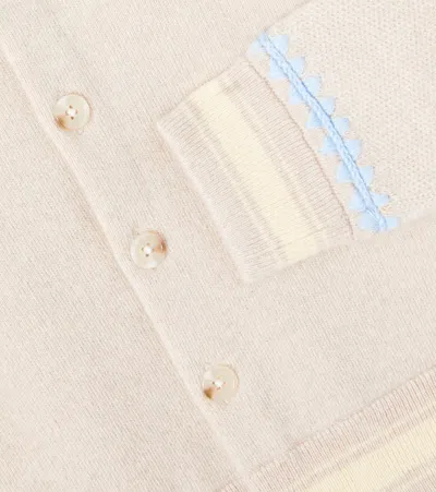 Bonpoint X Guest In Residence Liberte Cashmere Jacket In Neutral