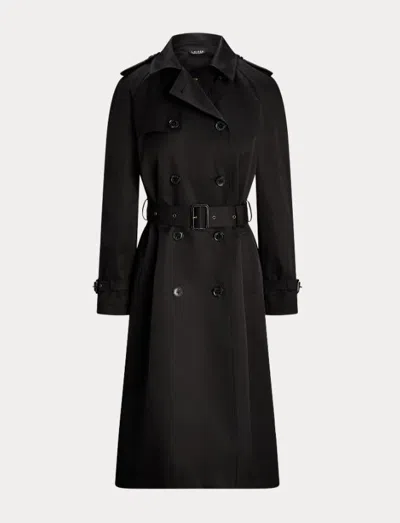 Ralph Lauren Bl Db W Ns44 Lined Coat In Black