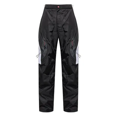 Casablanca Geometric Pattern Casual Pants In Black