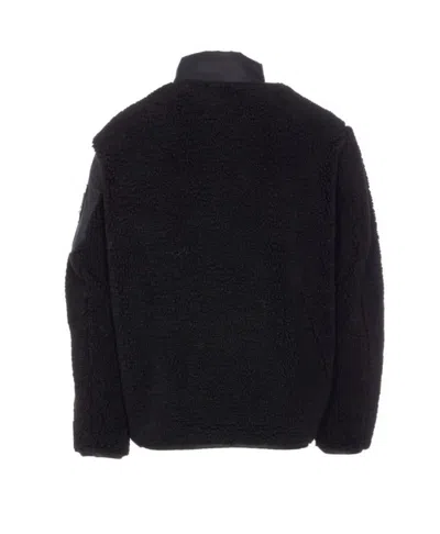 Moose Knuckles Down Jacket Frontal Zip Closure In Black