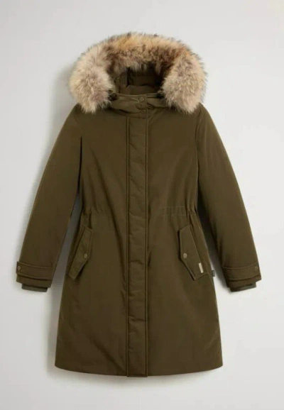 Woolrich Coats In Brown