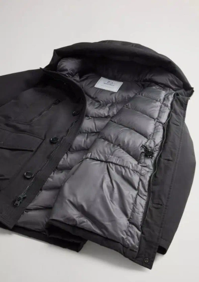 Woolrich Coats In Black