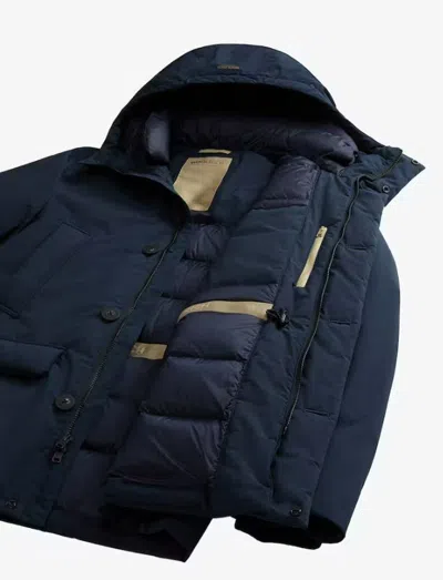 Woolrich Coats In Blue
