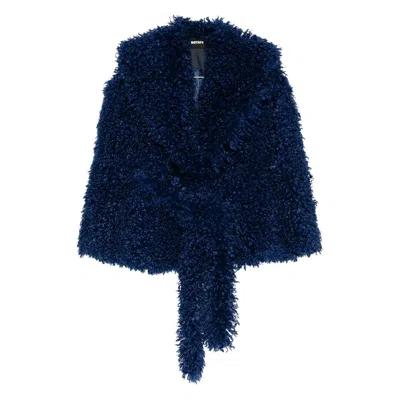 Rotate Birger Christensen Outerwears In Blue