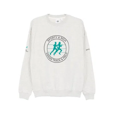 Adidas Originals Cotton Sweaters In Gray